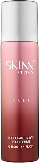 Skinn By Titan | Women Nude Deo - 150 ml|Long Lasting Smell Deoderant |Dermatologically Approved | Fruity &amp; Floral |Everyd...