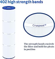 Vista 5 de Cryspool® 04086 Filtro compatible con Rainbow RTL-75, productos moldeados personalizados 25390, C-4975, PRB75, R173435, 17-2632, cartucho de filtro