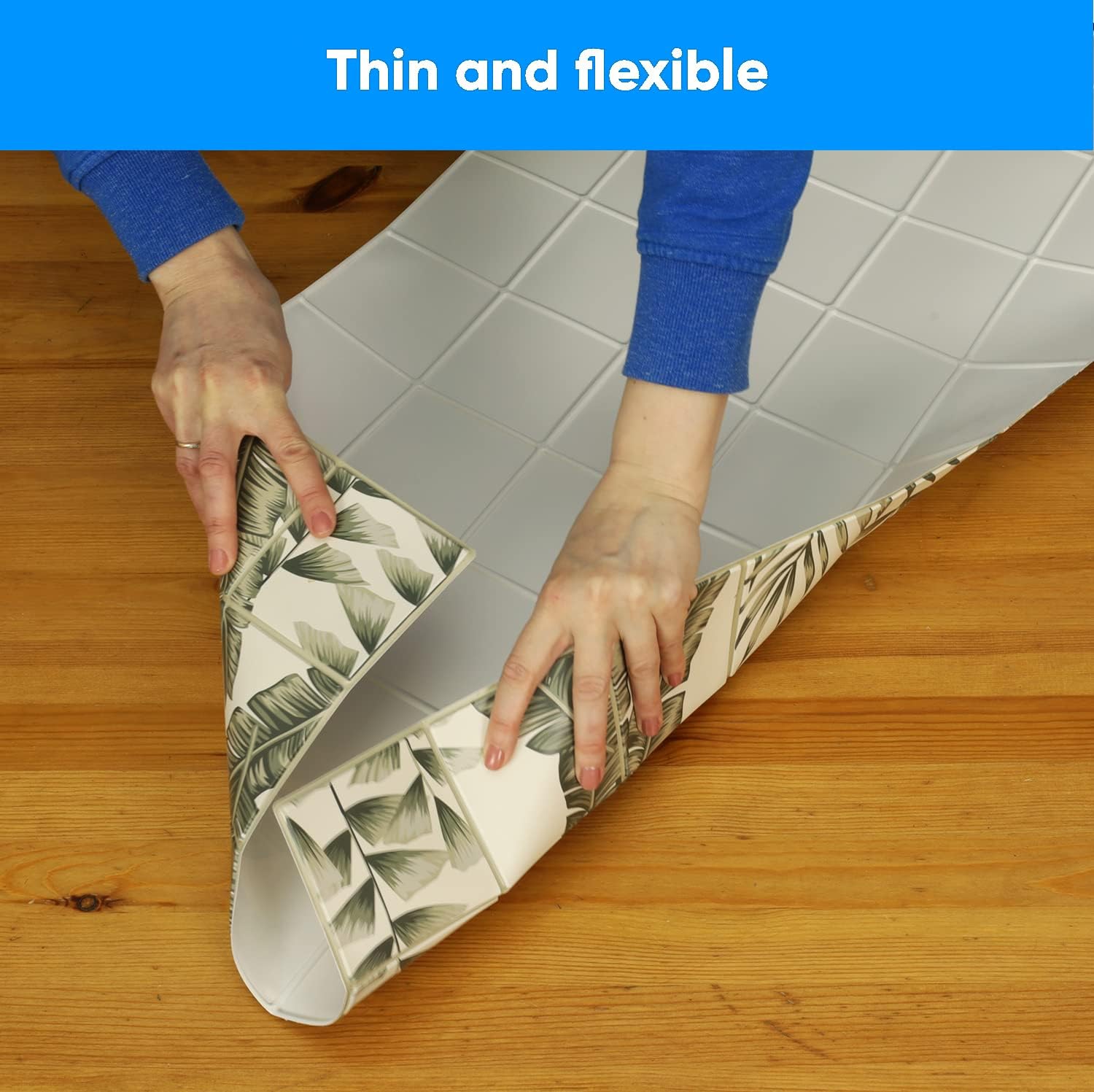 SMART PROFILE | 3D Wall Panels for Interior Wall Decor | 10 Pack, Covers 50 sq ft | Tropics Inspired Pattern Print | Creative Modern Design for Your Space | PVC Material