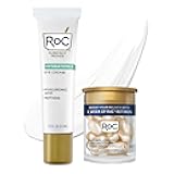 Multi Correxion Hyaluronic Acid Anti Aging Under Eye Cream for Puffiness & Dark Circles (.5 OZ) + RoC Retinol Capsules (7 CT), Skin Care Routine, Fragrance & Paraben Free for Women and Men