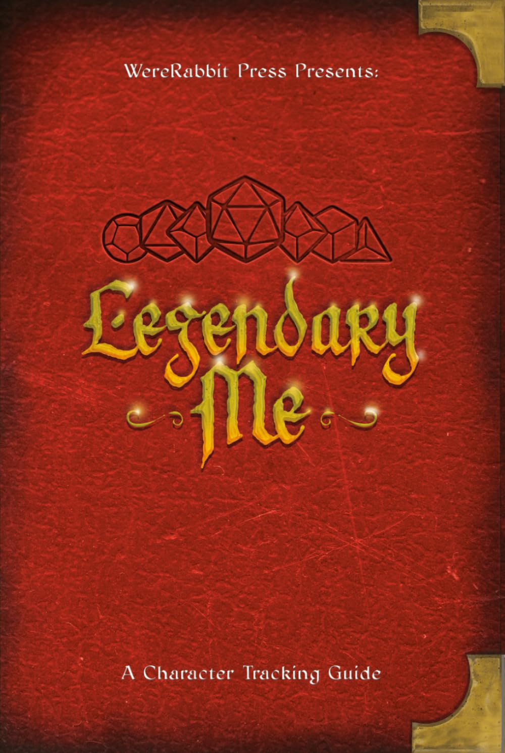 Legendary Me Hardcover - Kobold Red: A Complete Adventure Journal & Character Tracking Guide to Use with 5E RPGs | Notes, Spells, Maps (Square/Hex/Dots) & MORE (Levels 1-20)