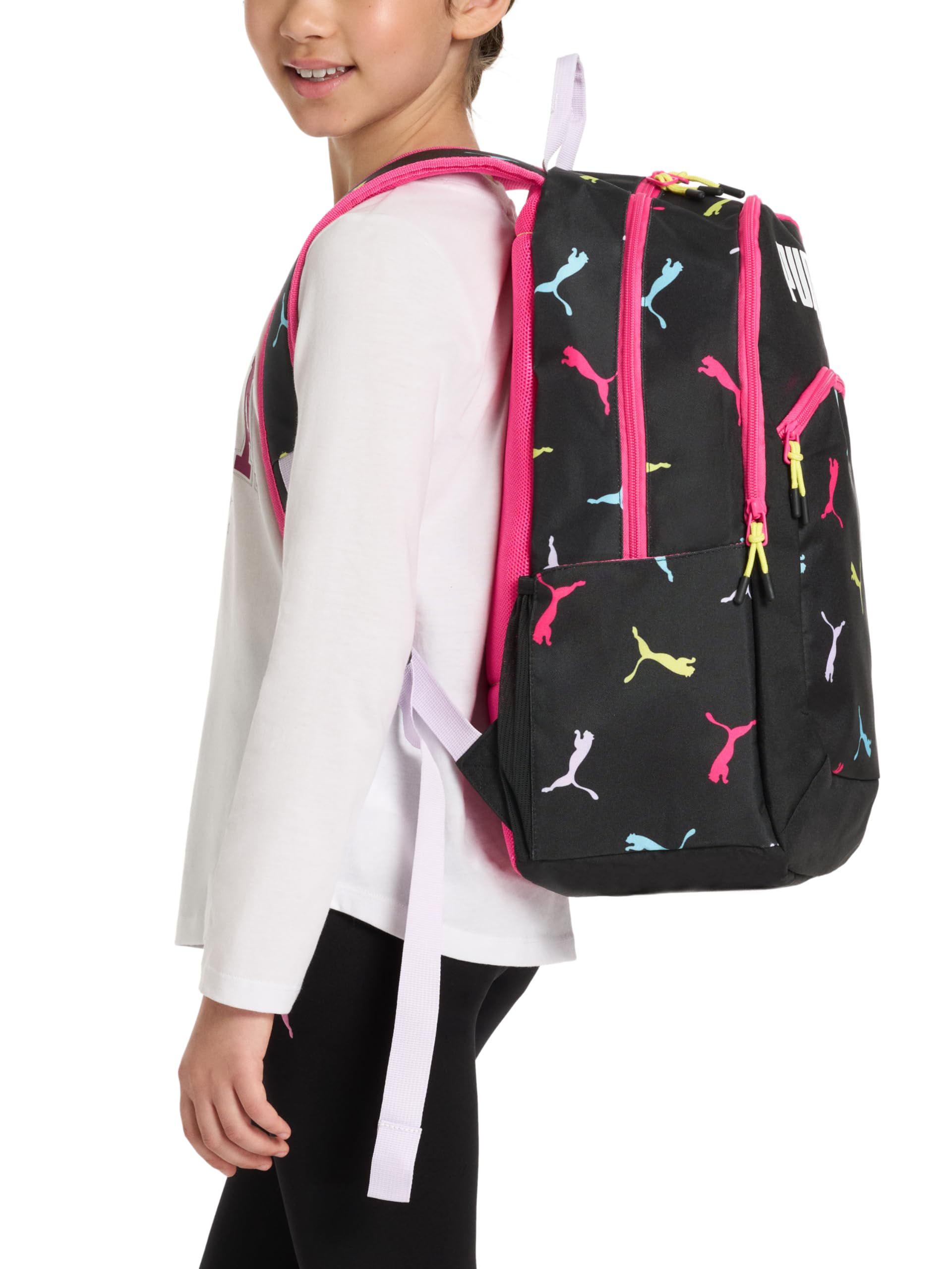 PUMA Mochila unisex para niños Rally 300, Lavanda intensa/brillo rosa, One Size, Mochila Rally 300