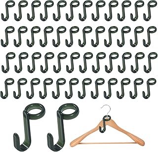 ハンガーフック スペースセーバー - 省スペース高強度設計 - クローゼット収納ハンガーフック | 引っ越し多い人 大学生 寮 寝室 洗濯室 ワードローブ 衣類収納 省スペース 収納整理 向け