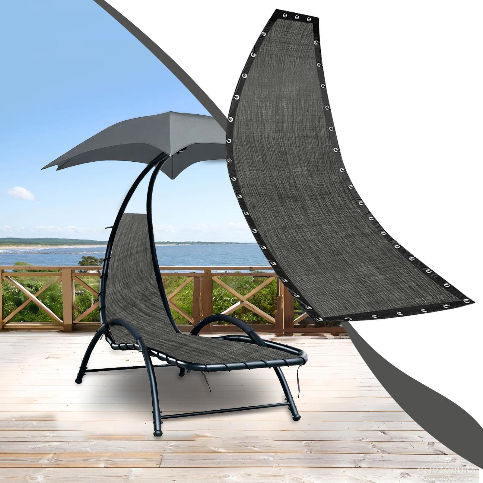 Ersatz-Schwingstoff, Heavy Duty Hängematte, Sitzbezug, Outdoor, Patio, Swing Chair Stoff, perfekt für Garten, , Camping, Hof, Farm, Backyard, Home Seating, Bench Zubehör
