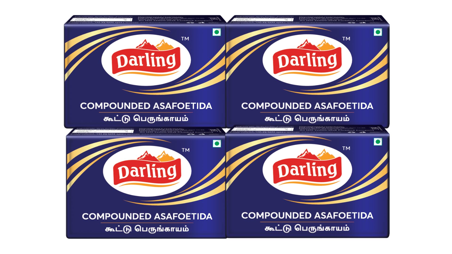Darling Asafoetida Cake 200g (pack of 4, Each 50 gm) (Best Hing | 100% Pure & Natural | Compounded Hing) (B0CCYB4HC6) Amazon Price History, Amazon Price Tracker