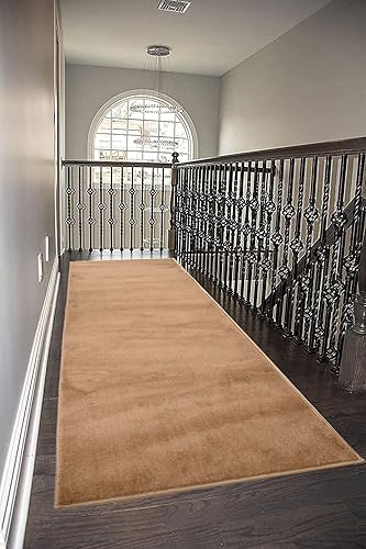 Miniatura 3 de Alfombra de pasillo de tamaño personalizado con diseño de color sólido, alfombras extralargas para pasillos, 36 pulgadas de ancho x elige tu tamaño