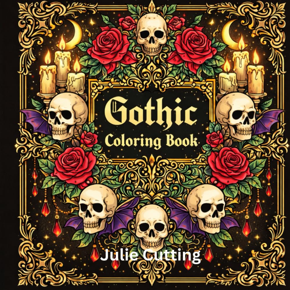 The Gothic: Adult Coloring Book