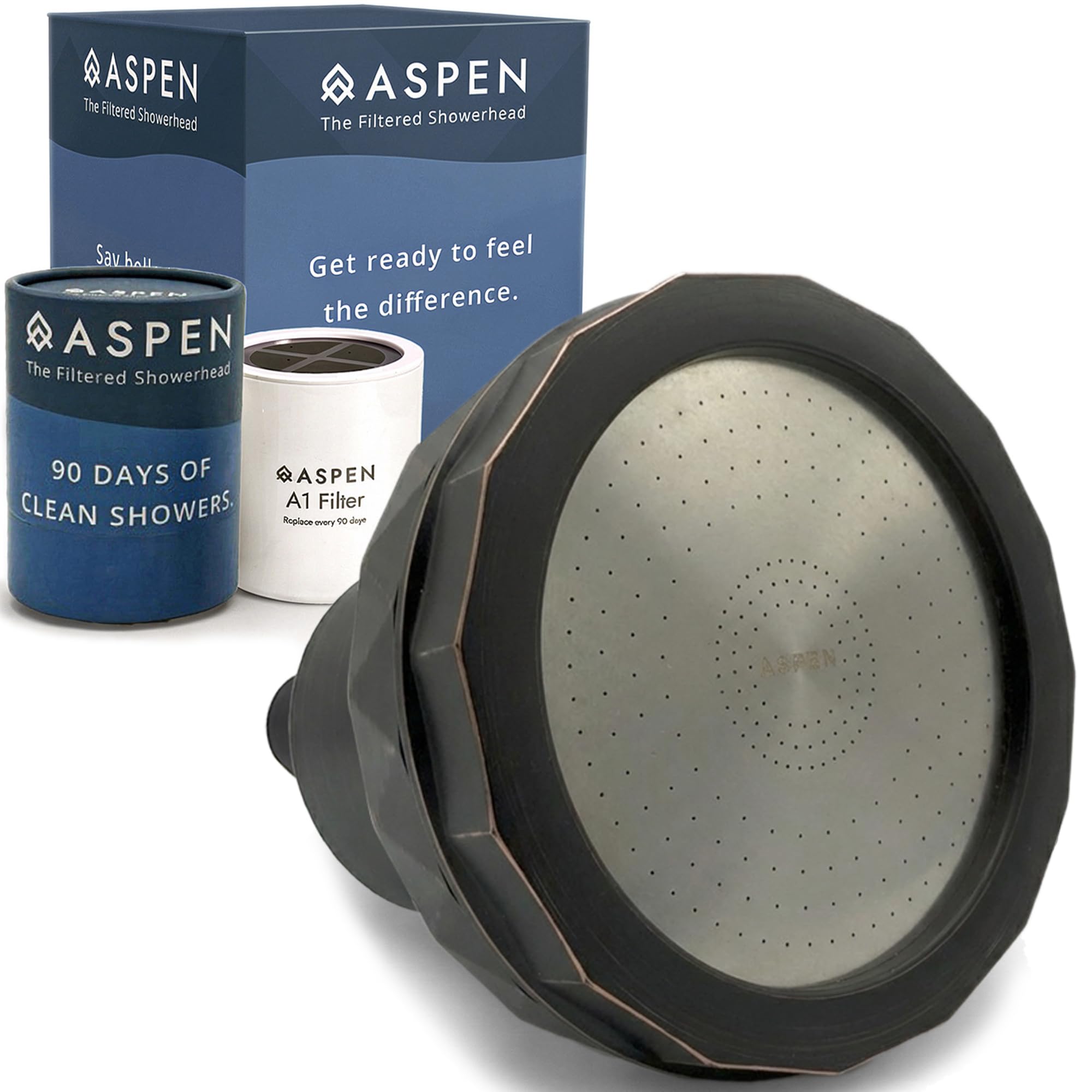 Photo 1 of Aspen Filtered Shower Head | Oil Rubbed Bronze | KDF-55