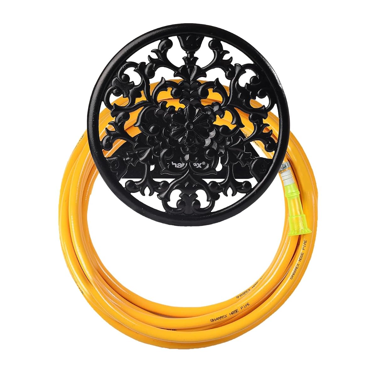 Sharpex DIY Hose Hanger for Garden Pipe - Ornamental Garden Pipe Holder Wall