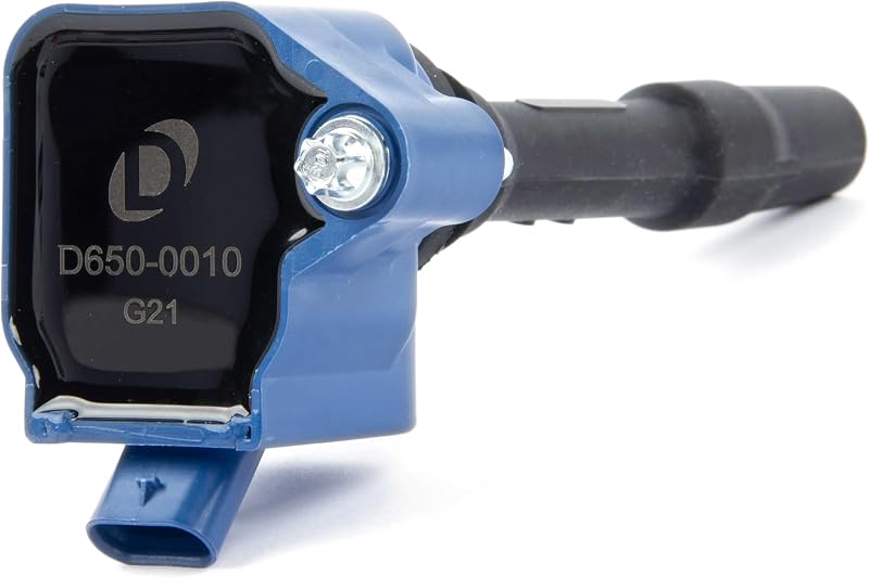 Bobina de ignição Dinan D650-0010 azul para motores BMW B36, B38, B46, B48, B58 e S58 – 1 unidade