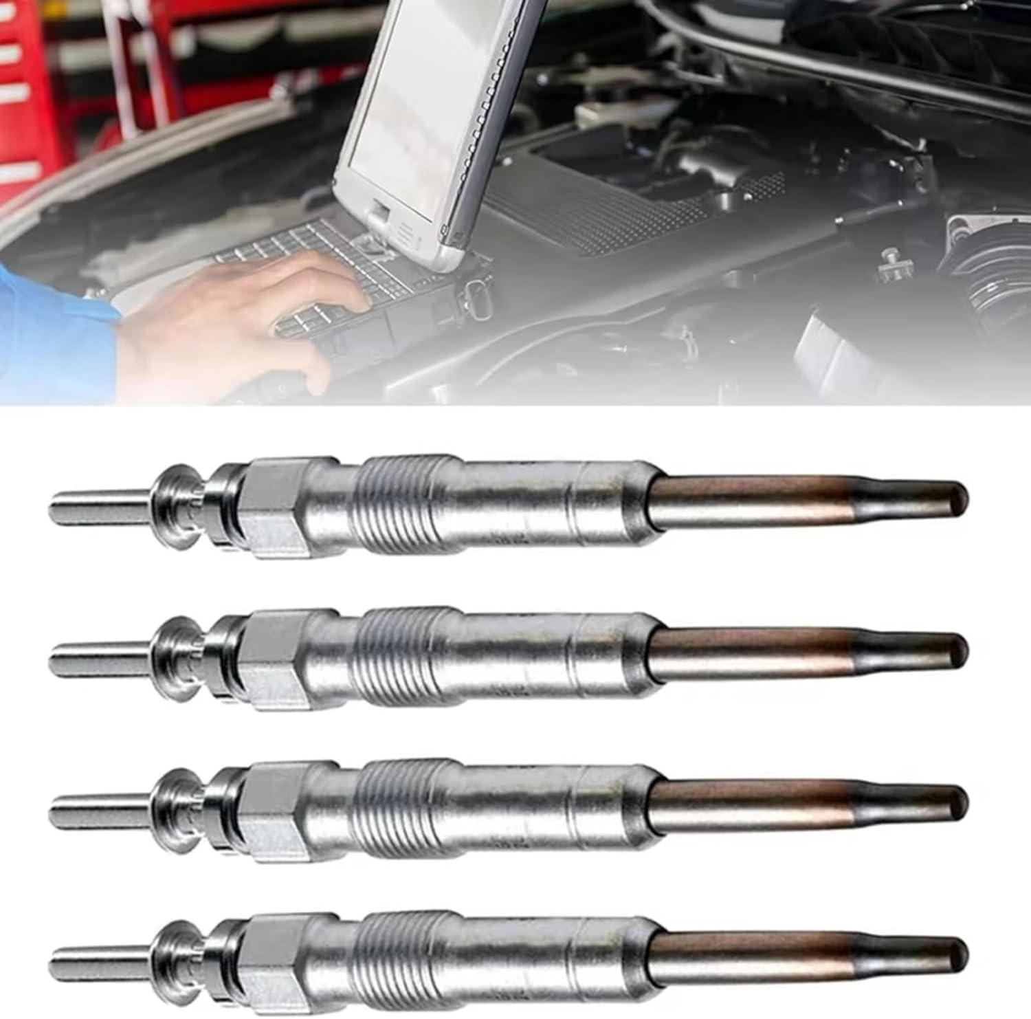 Heater Glow Plugs Kit For X3 X5 2004 2005 2006 2007 2008 2009 2010 Car Glow Plugs Diesel Heater Kit 12237786869 0250402002 3165144008873