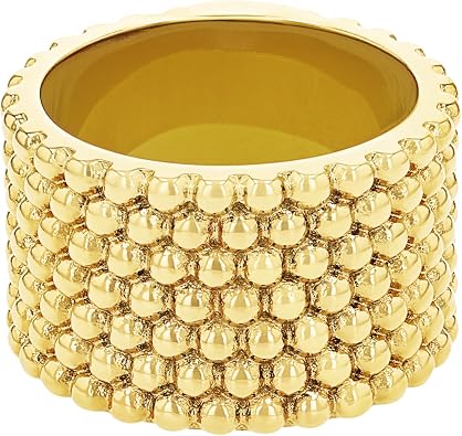 JOOP! Ring stainless steel women's rings, gold, in jewelry gift box