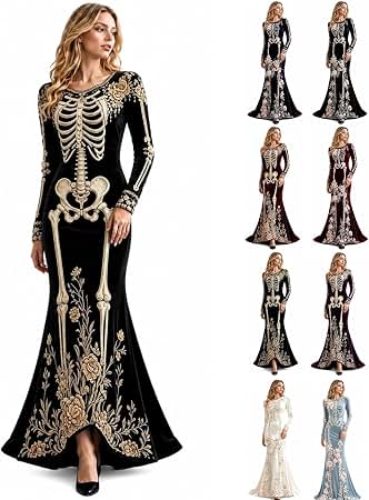 sexy halloween long dress Cosplay.fm Women's Vintage Gothic Witch Style Black Dress Family Cosplay Costume Dress this outfit is perfect Drug hypersensitivity syndrome. DRESS clothing_styles_tagged listing:72c22518-e15a-4dad-a0b0-0bfbd994c501