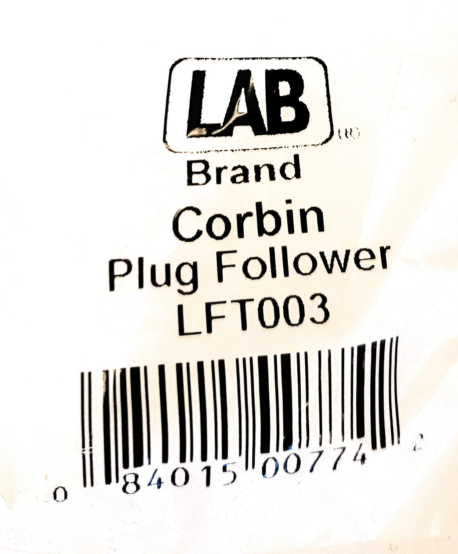 Lab LFT003 .550 Diameter Corbin Russwin Lock Cylinder Follower