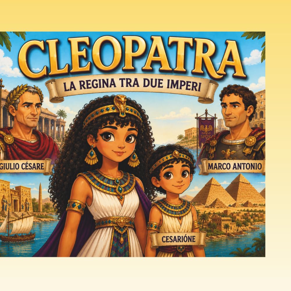 Cleopatra: La Ragina Tra Due Imperi (Leggende e Eroi Che Hanno Cambiato il Mondo per Piccoli Lettori)