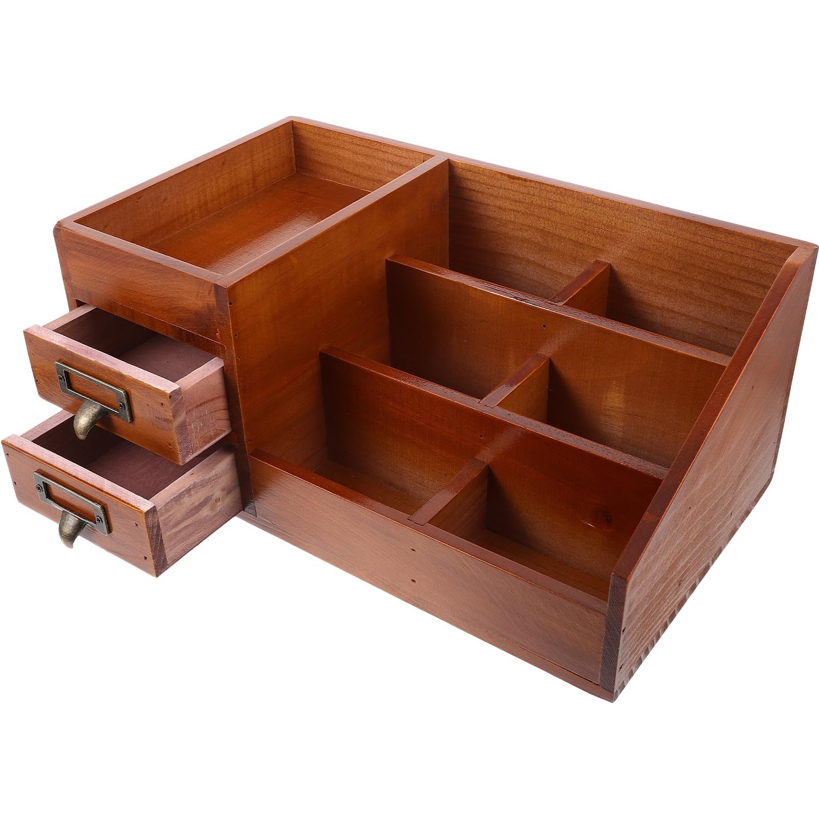 Schreibtisch Organizer mit Schublade zur Aufbewahrung von Kosmetik und Schmuck Stilvoll und Praktisch für Zuhause und Schminktisch