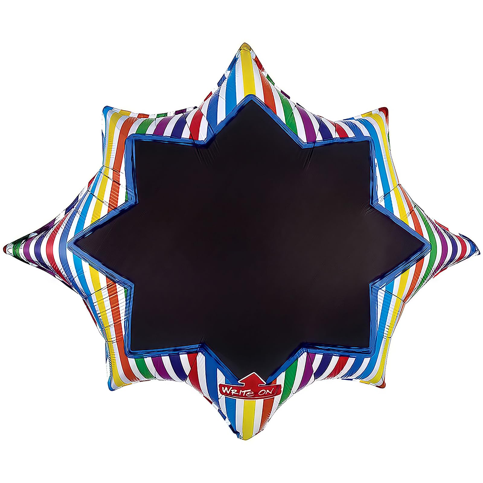 Amscan 3252401 Writeon:'Multi-Stripe Burst
