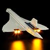 MENZAVA LED Light Set Compatible with LEGO 10318 Concorde Icons Building Blocks Model - Model Set NOT Included