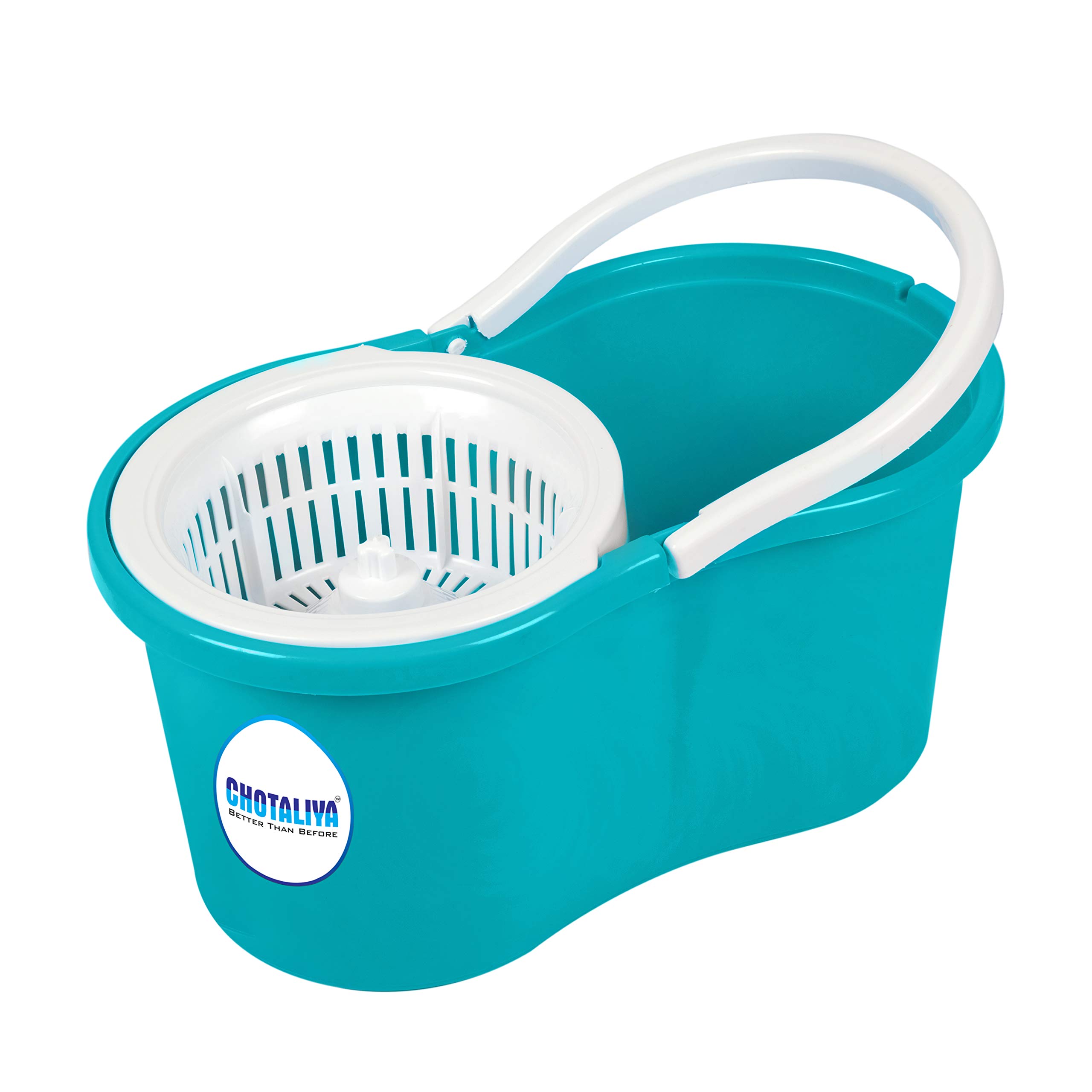 CHOTALIYA B-111 Plastic Spin Cleaning Bucket Only (Sky Blue) (B08J7QGKL7) Amazon Price History, Amazon Price Tracker
