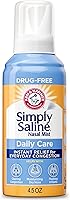 ARM & HAMMER Simply Saline Nasal Mist 4.5oz - Drug-Free Instant Congestion Relief for Daily Use, Allergies & Colds