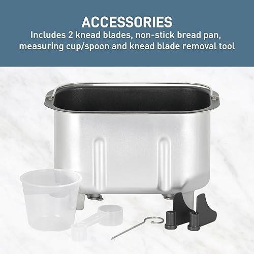 Miniatura 6 de West Bend Hi-Rise Bread Maker Machine Programmable 12 Programs Including Gluten Free & 3 Loaf Sizes and Crust Colors with Traditionally-Shaped