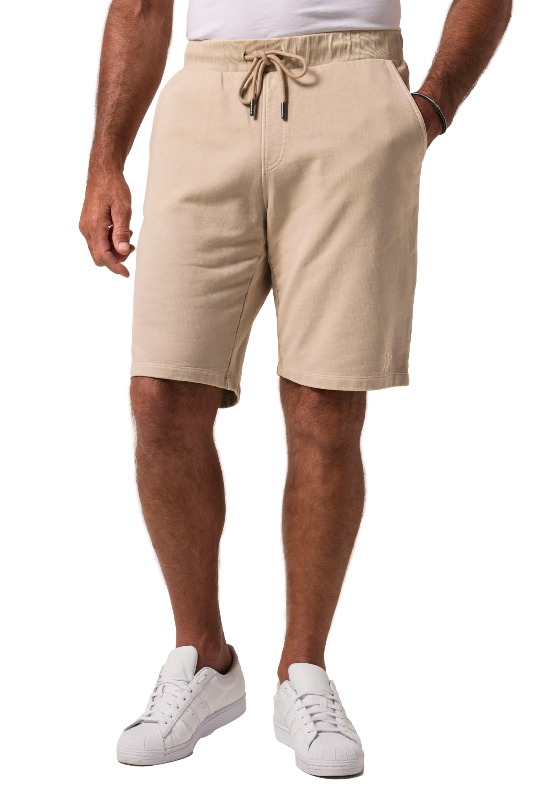 JP 1880 Herren Hose Jp1880 Sweat-Bermuda, Elastikbund, Vintage Look, Bis 8 XL