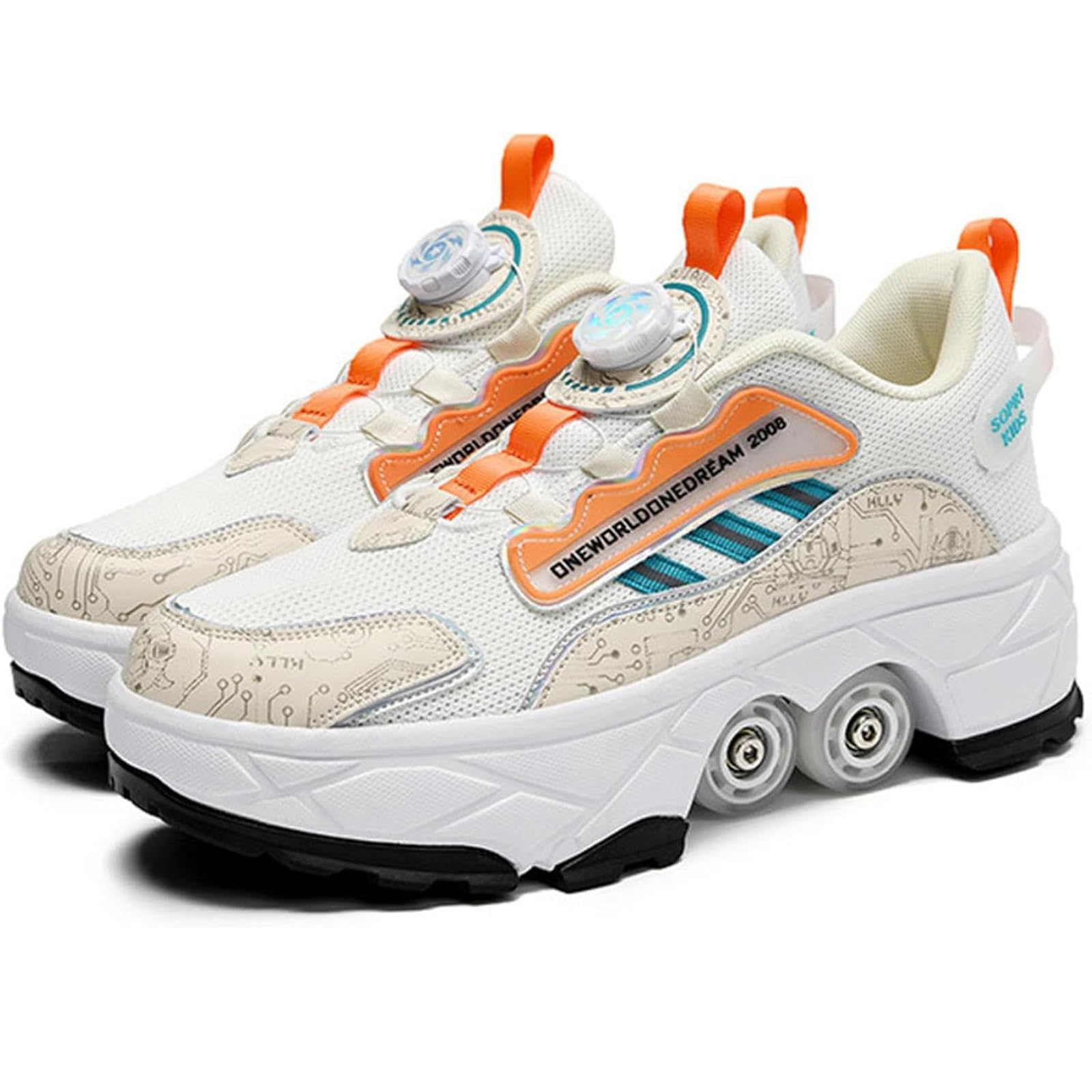 StejaR Roller Chaussures garçons Filles Roller Chaussures Adultes Roller Chaussures avec Roues,39