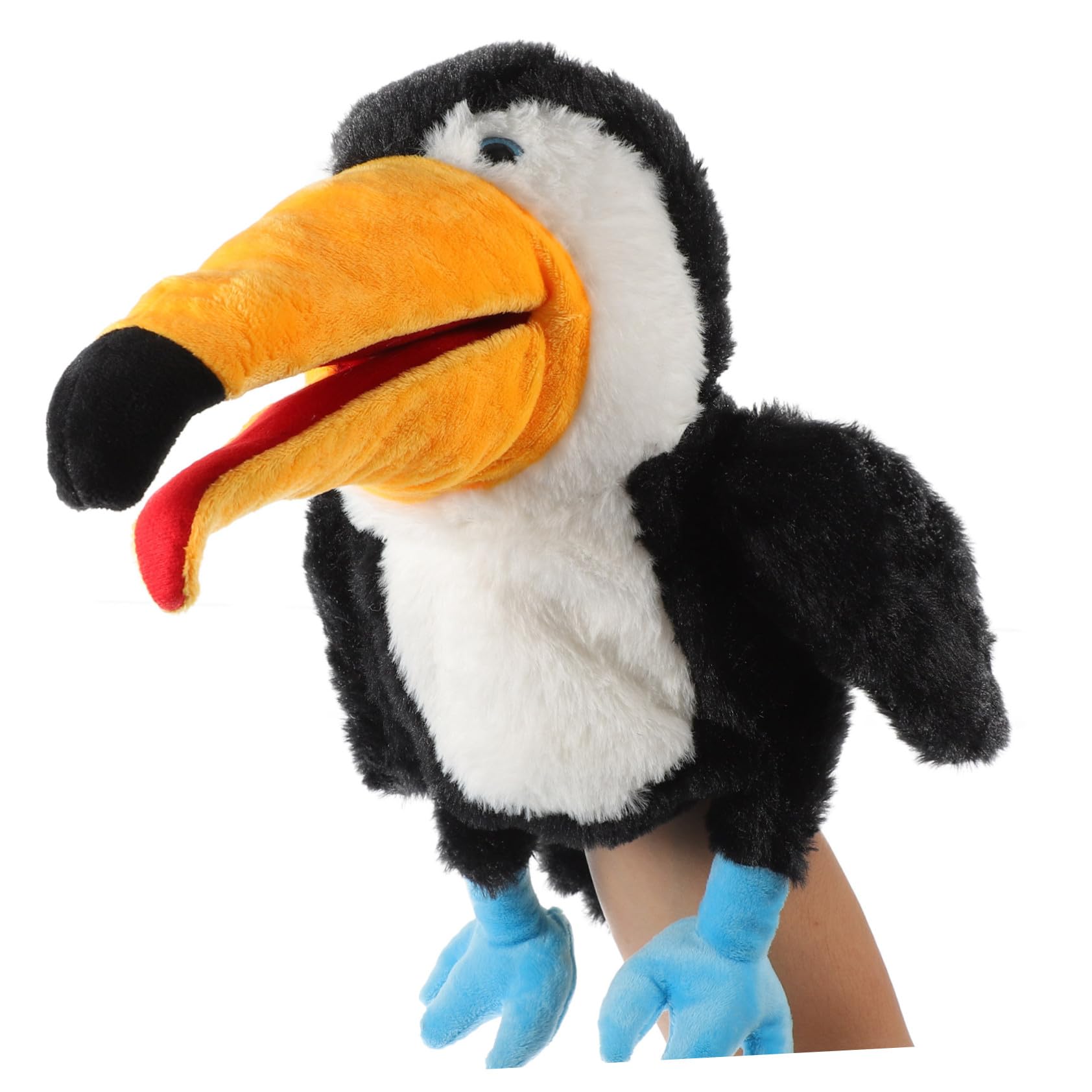 Marioneta de Mano de Peluche de Pájaro Adorables para Niños Tamaño Único Interactiva para Contar Historias Juego Educativo Creativo para Teatro y Diversión Familiar