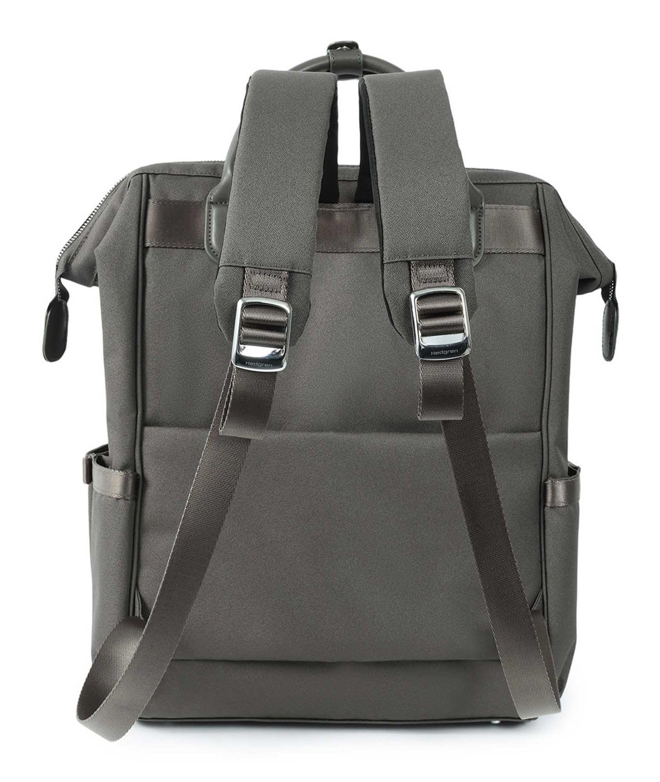 Hedgren Mochila para el portátil con compartimento para portátil Moka zaino 15,4" + RFID Black Ink grigio verdoso