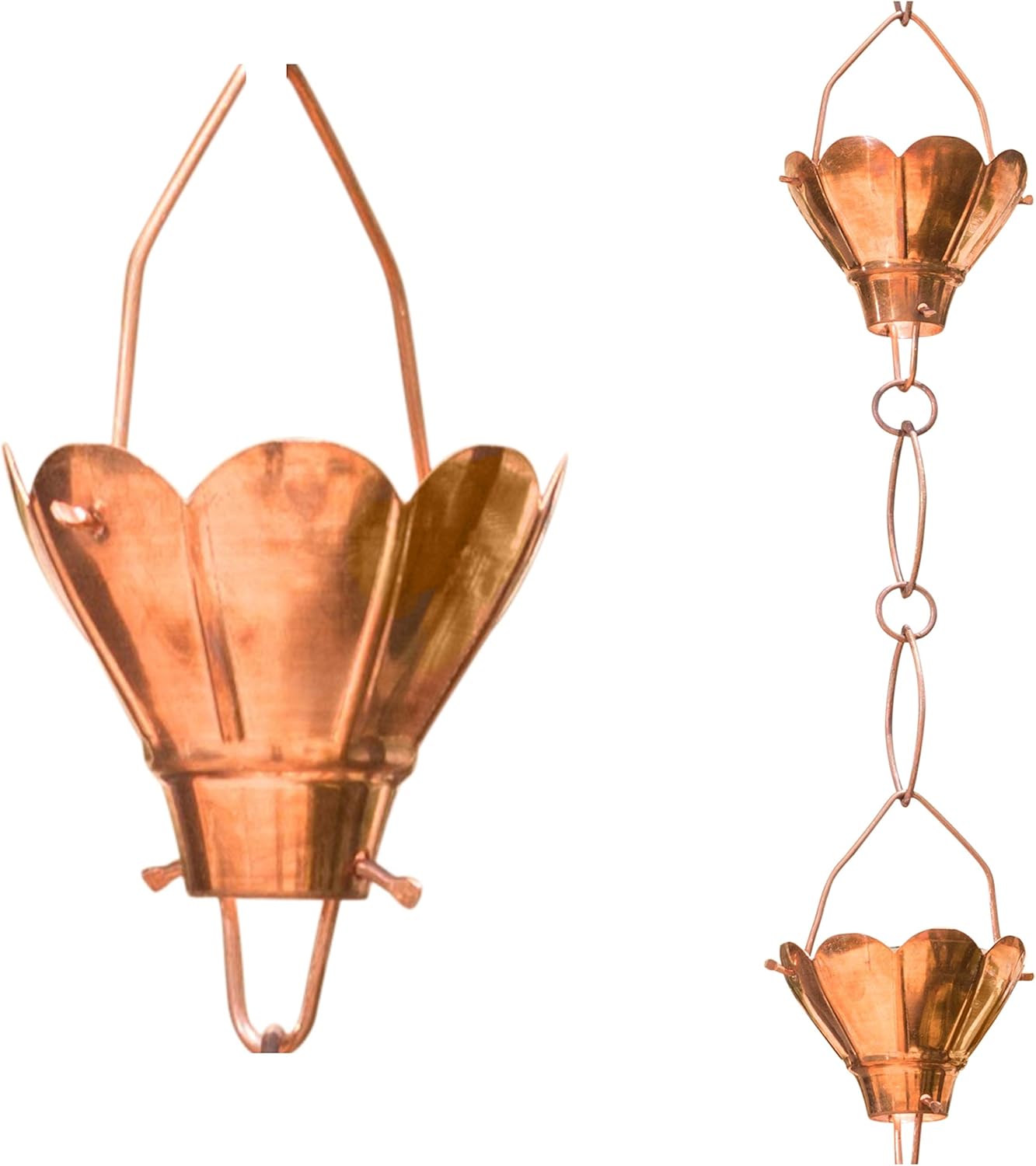 Monarch Rain Chains 17001 Sakura Copper Rain Chain Amazon.de Garten