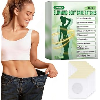 Slimming Plasters Pack of 30 Appetite Suppression Berberine Plasters Cosmetic Plasters for Body Care Natural Plant Extracts Gentle Soothing for Sensitive Skin Suitable for All Body Types