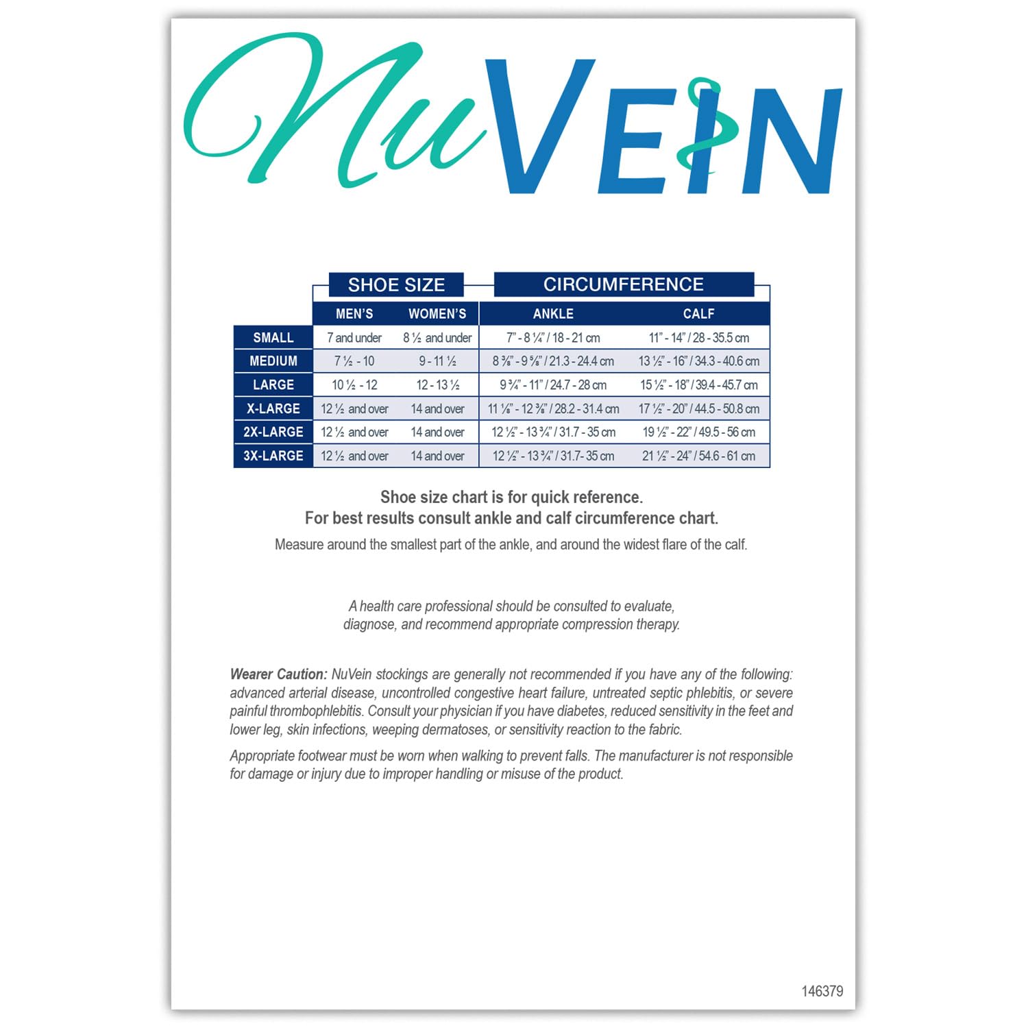 NuVein Surgical Stockings, 18 mmHg Recovery Support for Embolism Risk, Medical Unisex Fit, Knee High, Open Toe, Beige, X-Large