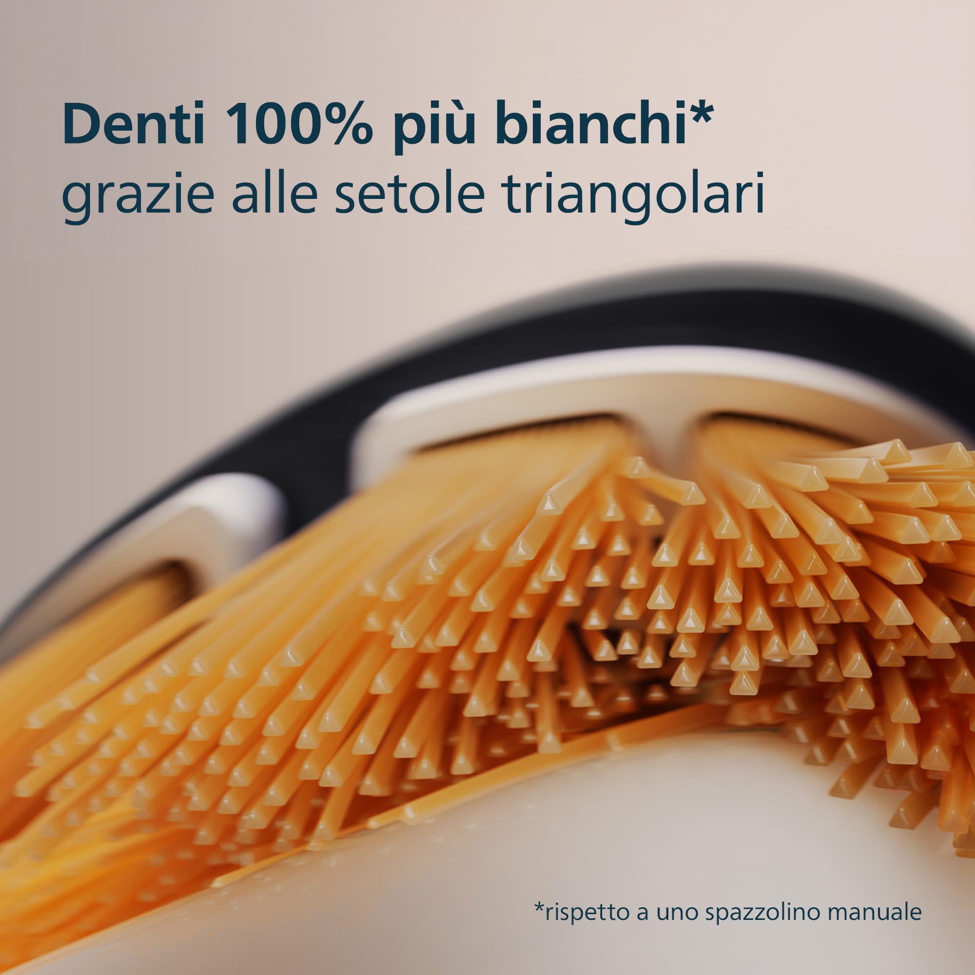 PHILIPS Sonicare A3 Premium All-in-One, testine di ricambio originali, nero, confezione da 6, HX9096/88, Nuovo, 6 Testine