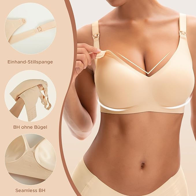 Momcozy Borstvoedingsbeha's voor borstvoeding, FB011 Low-Impact