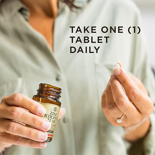 Miniatura 3 de Solgar Picolinato de zinc 22 mg 100 comprimidos  Pack de 3  Antioxidante Apoyo para la Piel e Inmunológico  Sin OMG Vegano Sin gluten Lácteos Kosher