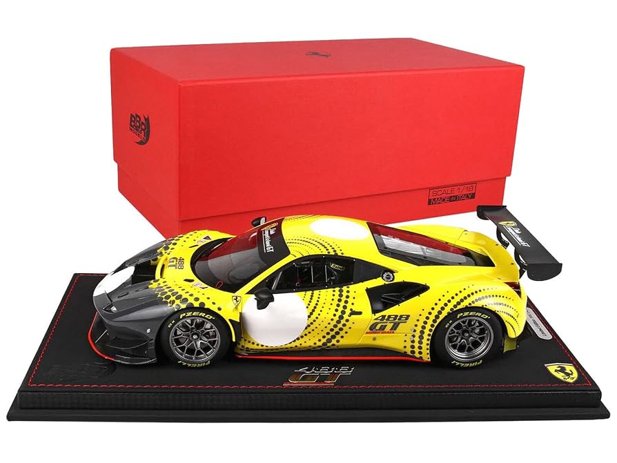 フェラーリF488GTB 透明ケース付き Amazon | BBR フェラーリ 488