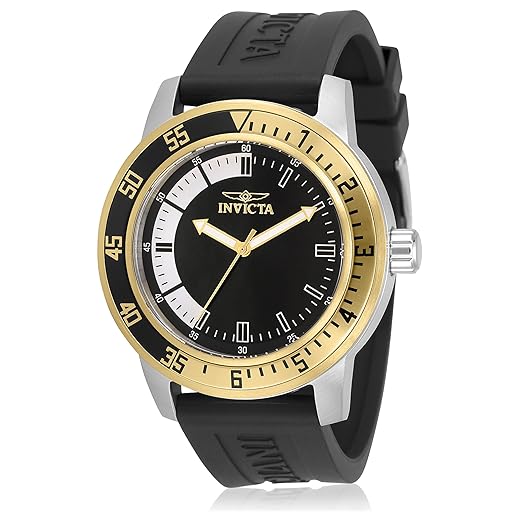 Invicta Relógio masculino especial de aço inoxidável