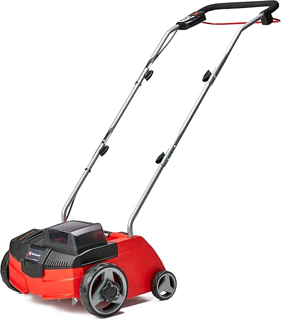 Einhell Einhell GC-SC 36/31 Li-Solo Akku-Vertikutierer-Lüfter (36V Twin, 31 cm, kugelgelagerte Walze) — Vertikutierer