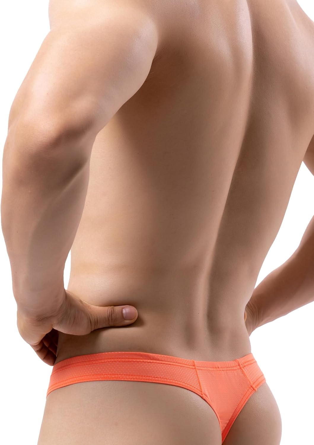 Men's Hipster Thong Pouch Underwear Low Rise T-back Sexy Breathable - Image 4