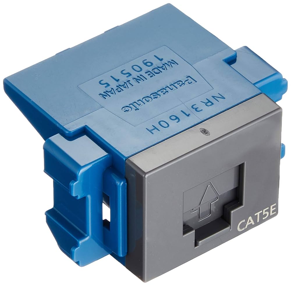 Panasonic ぐっとす NR3160 CAT5Eコネクタ 10個入×10箱 パナソニック Panasonic ぐっとすシリーズ情報モジュラジャック