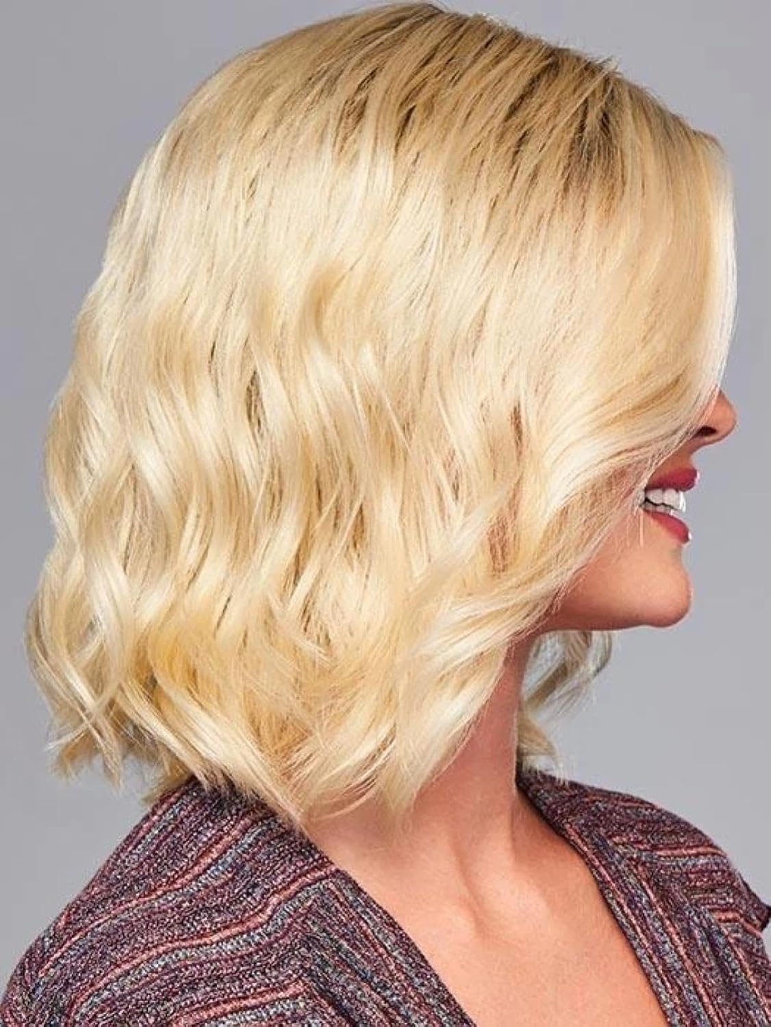 Bundle - 5 Items: Soft and Subtle PETITE-AVERAGE CAP Wig by Gabor, Christy's Wigs Q & A Booklet, 2oz Travel Size Wig Shampoo, Wig Cap & Wide Tooth Comb - Color: GL14-16