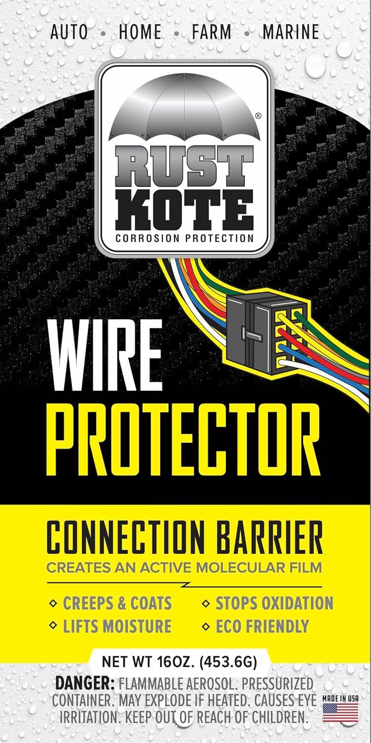 Amazon.com: 12 Pack - RustKote Wire Protector - Aerosol Can 15oz