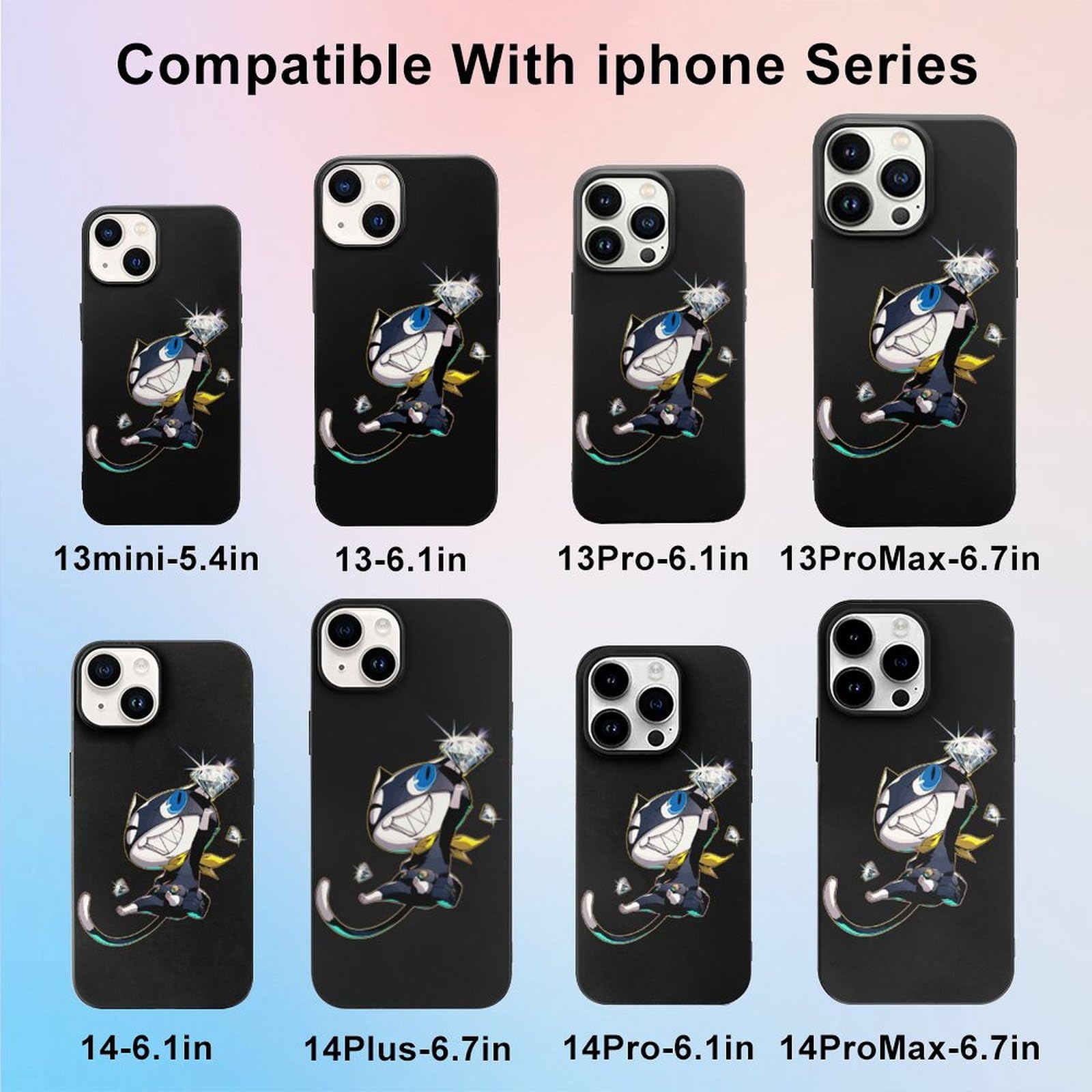 Amazon.co.jp: iPhone16 Pro ケース ペルソナ5 モルガナ スマホケース