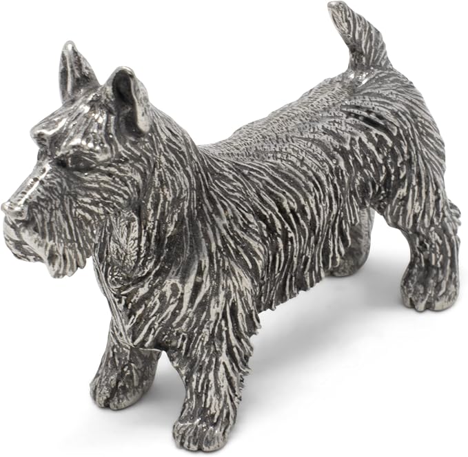 Danforth Scottish Terrier Figurine — Pewter