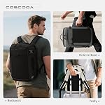 6x13x17 inch Personal Item Bag for Budget Flight in Canada,15x33x43 cm Travel Bag,Expandable Travel Backpack