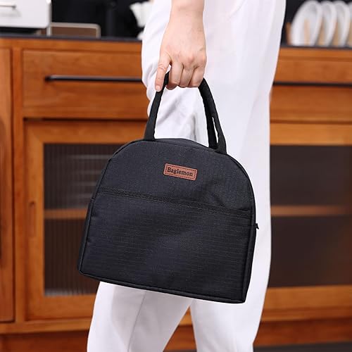 Miniatura 6 de Bolsa de almuerzo aislada para mujeres y hombres, contenedores de almuerzo reutilizables de alta capacidad, bolsas de almuerzo para el trabajo,