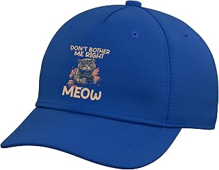 Cat Gamer Kitty Meow Animal Pet Gaming Video Game Adjustable Baseball Hat
