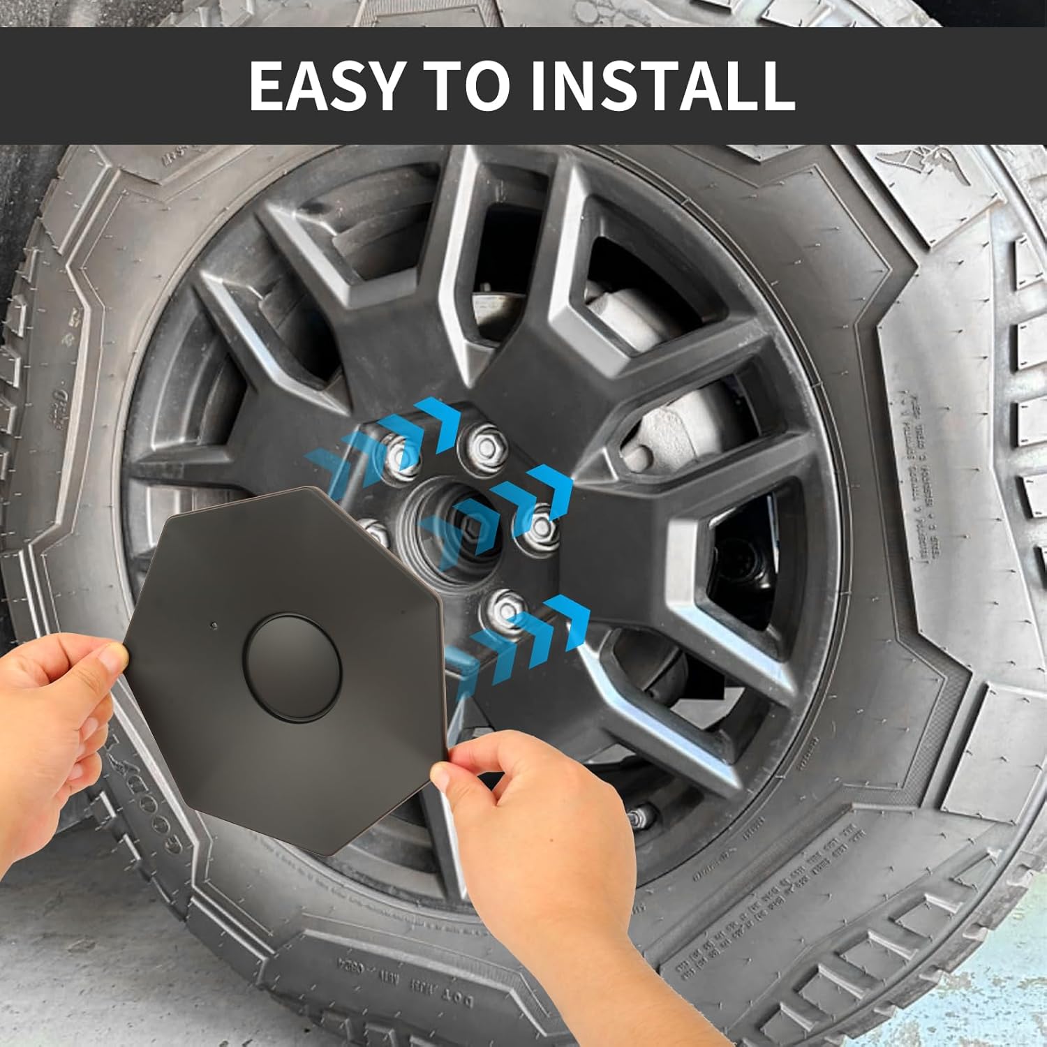 Zglaenm フルカバレッジ ホイール センターハブキャップ Tesla