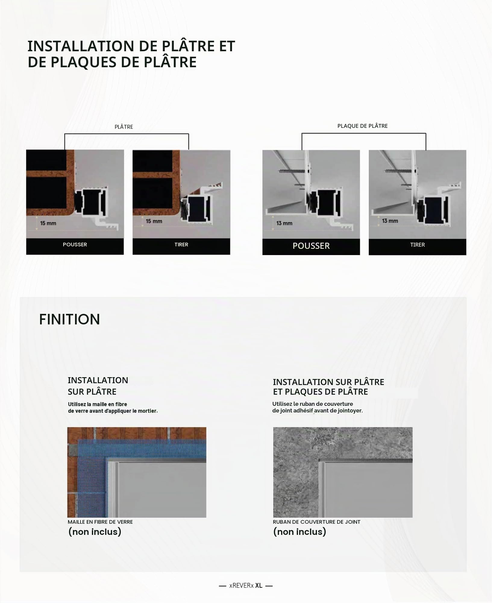 XREVERX XL Porte-câble Mural Hauteur 2,40 m Battant Réversible, Cadre et Porte Personnalisables, Ouverture Droite/Gauche, Dimensions Standard (Blanc (Peinturable), 80x240 cm)