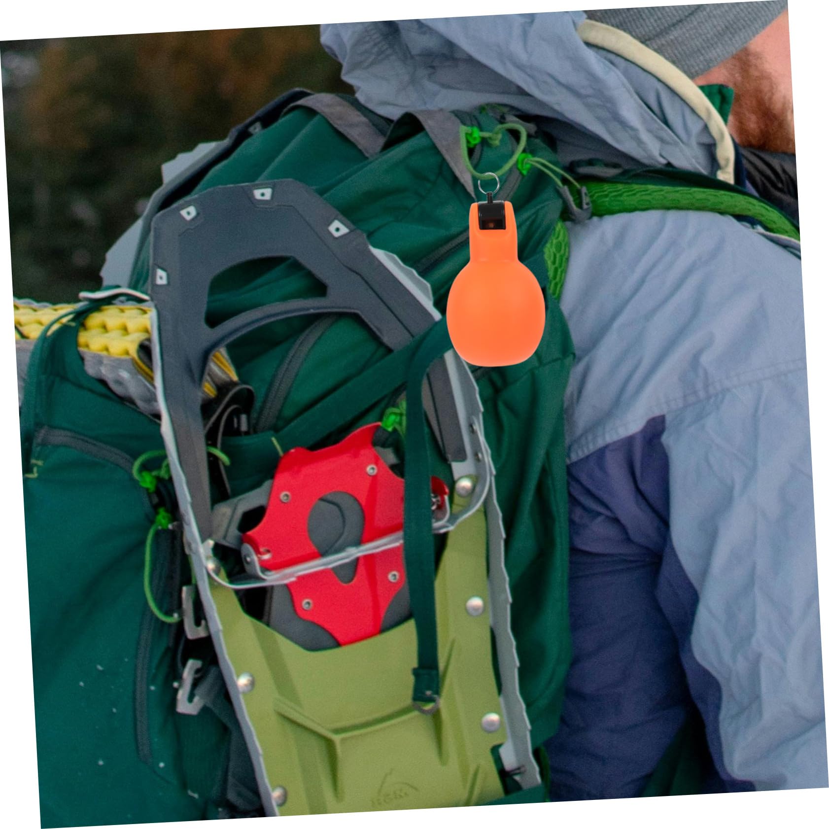 VANZACK Sifflet Extérieur Sifflet pour L'extérieur Sifflet De Survie en Plein Air Sifflet De Chasse Petit Sifflet Multi-Usage Sifflet d'urgence Sifflet De Randonnée PVC Rouge